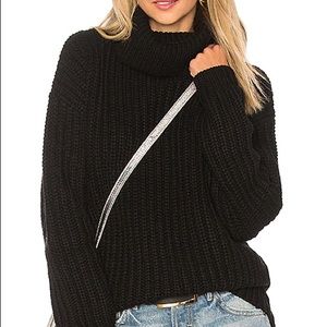 Lovers + Friends Large Marlina Turtleneck Sweater